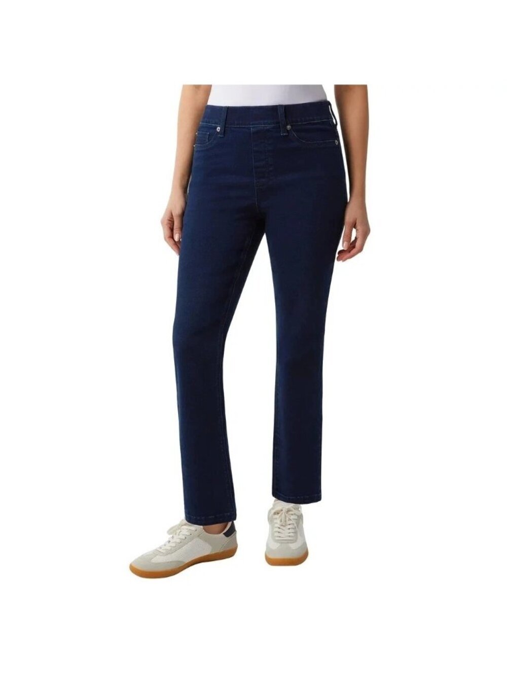 NWT 32 Degrees Heat Women's XS Pull-On Skinny Jeans Blue P0999